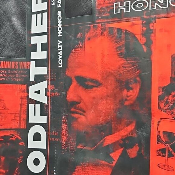 The Godfather x Members Only Bomber Varsity Jacket Size XL NWT - Picture 11 of 14